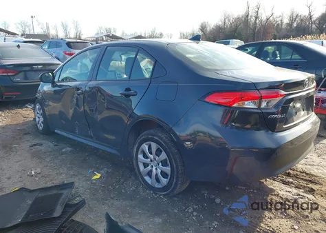 2025 Toyota Corolla Hybrid Le z USA, uszkodzony, nr VIN JTDBCMFE7S3102455